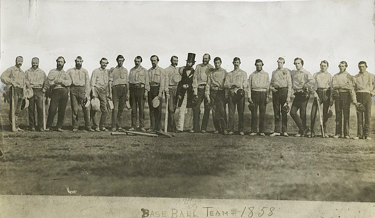 New York Knickerbockers 1858