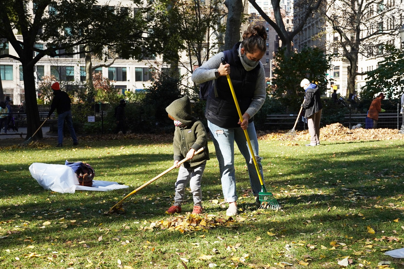 Volunteering Leaf Raking (1)
