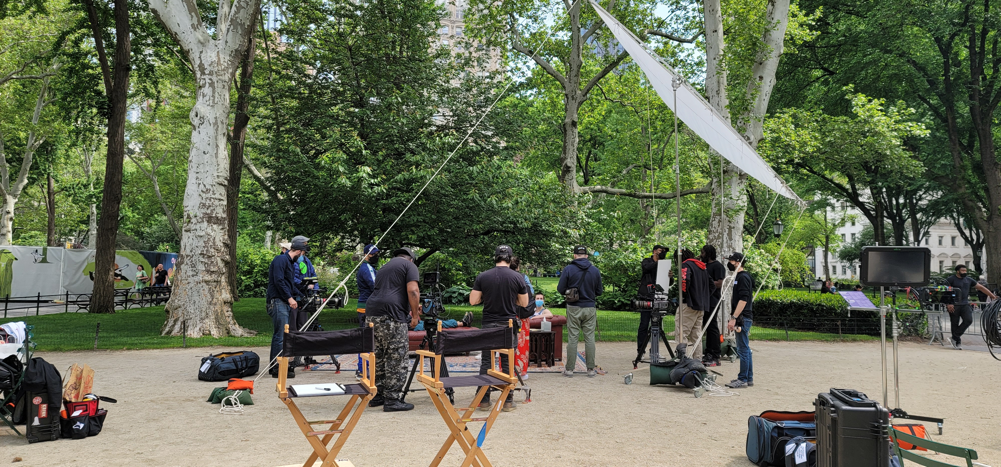 Film Production In Session