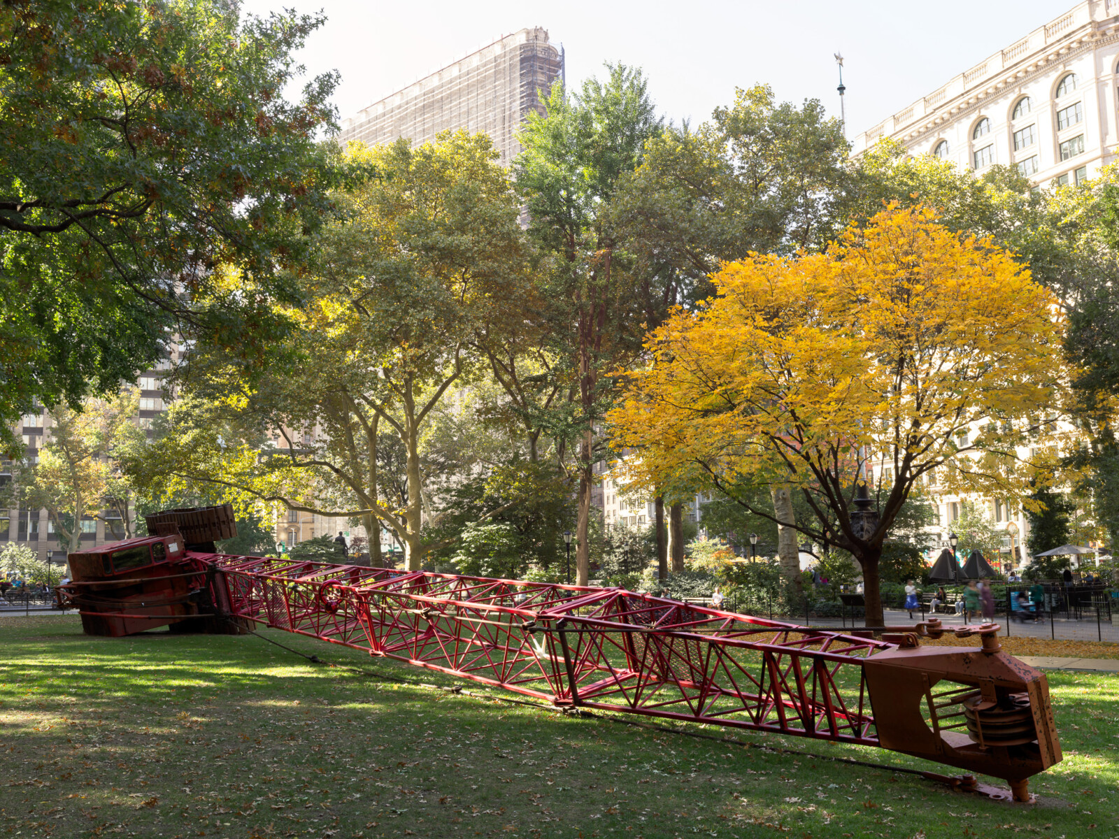 Nicole Eisenman: “Fixed Crane” — Madison Square Park Conservancy